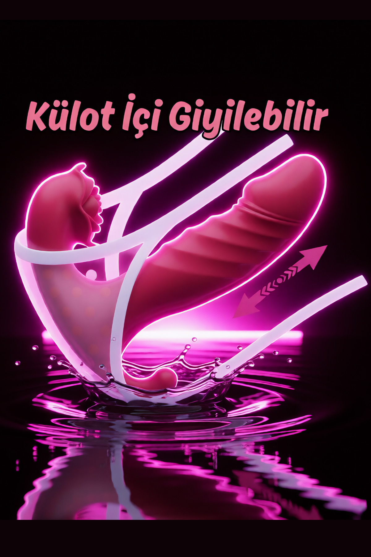 3'ü 1 Arada Giyilebilir Çok Fonksiyonlu Titreşimli Kompakt Model