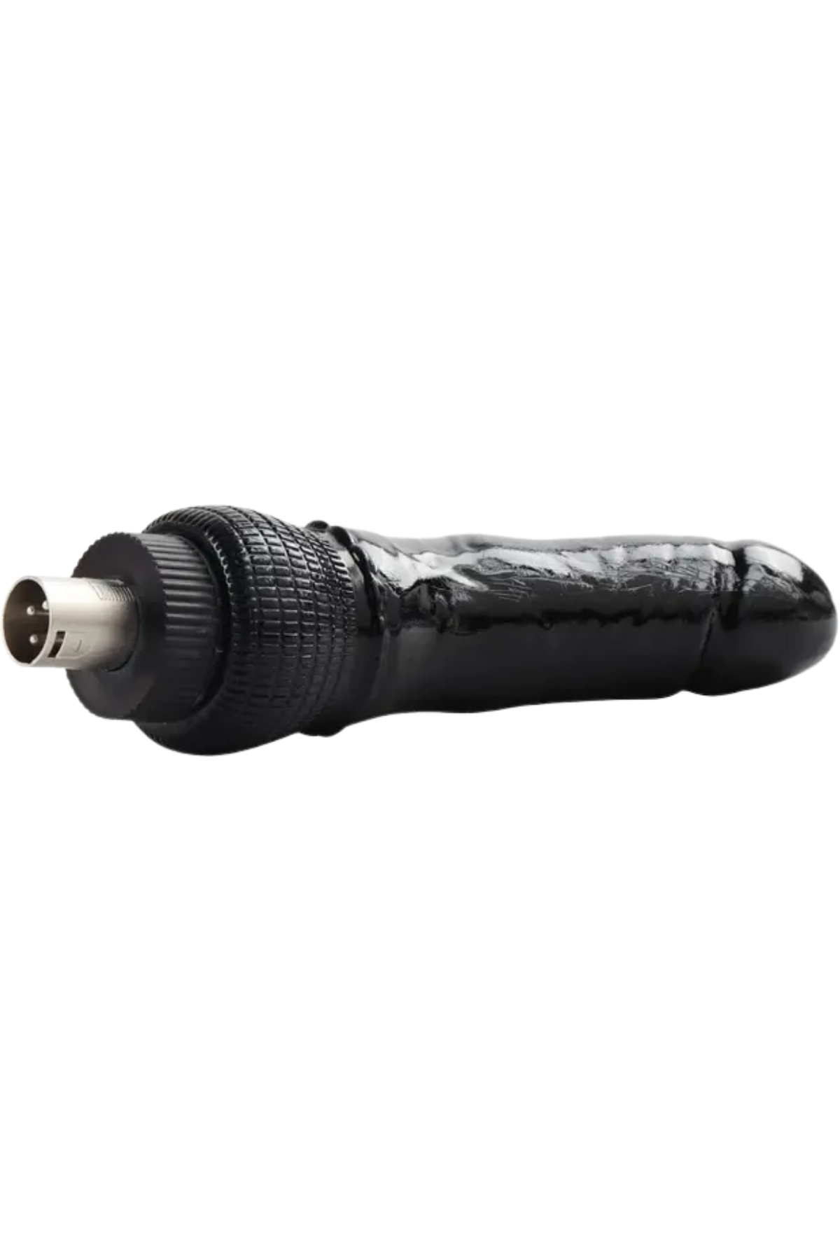 3XRL Uyumlu Siyah Penis Dildo Başlık 20 CM