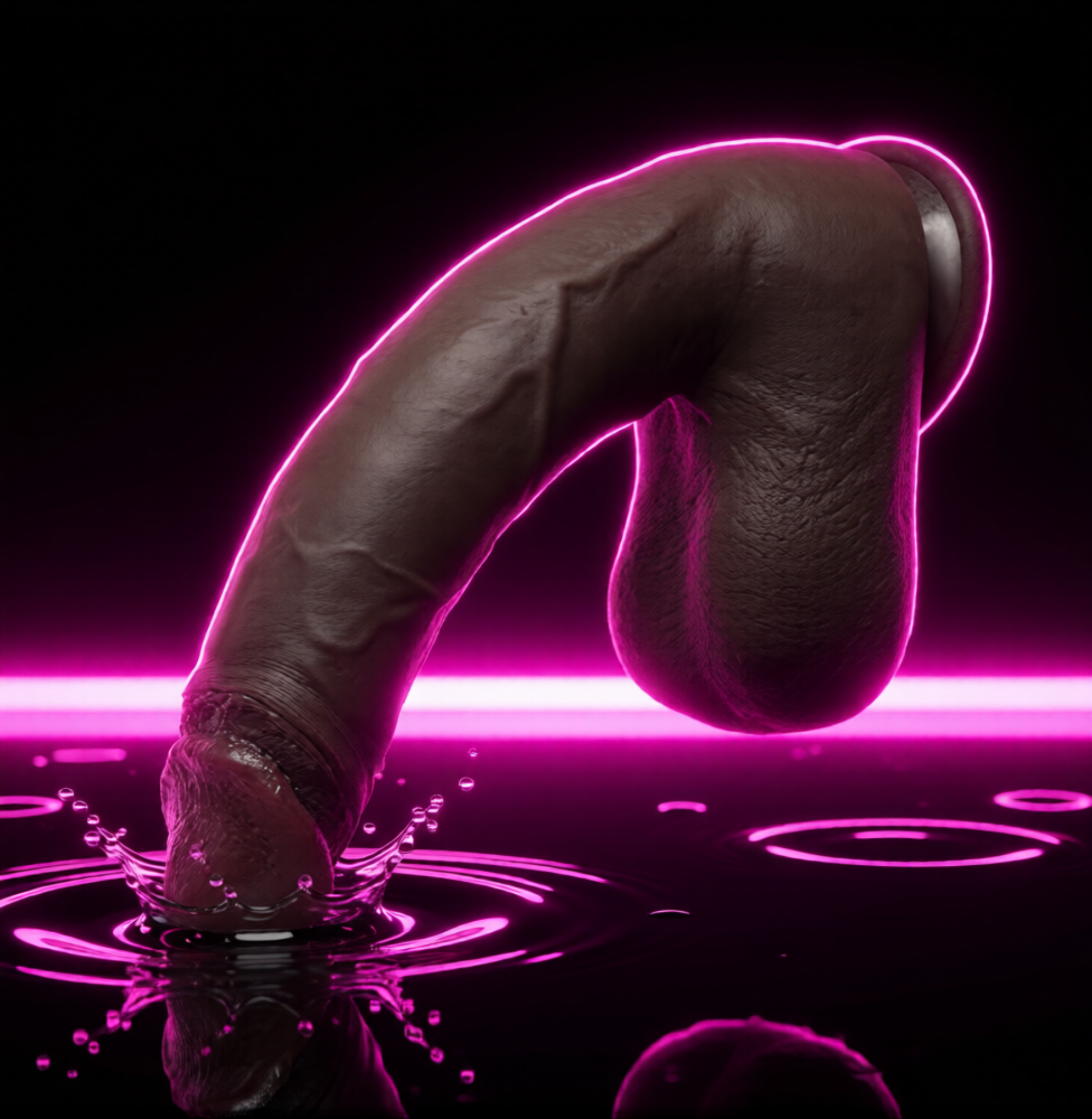 Ultra Realistik 26 CM Esnek Ve Damarlı Kalın Dildo