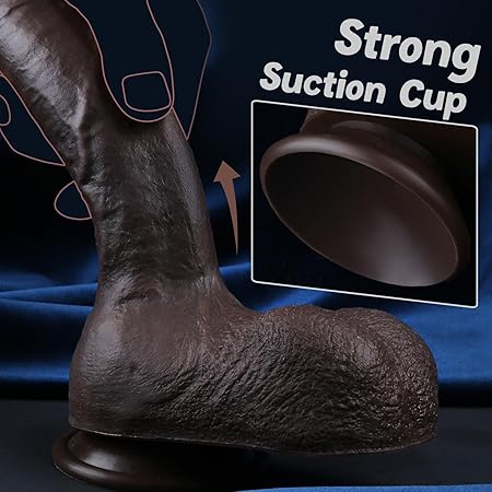 Ultra Realistik 26 CM Esnek Ve Damarlı Kalın Dildo