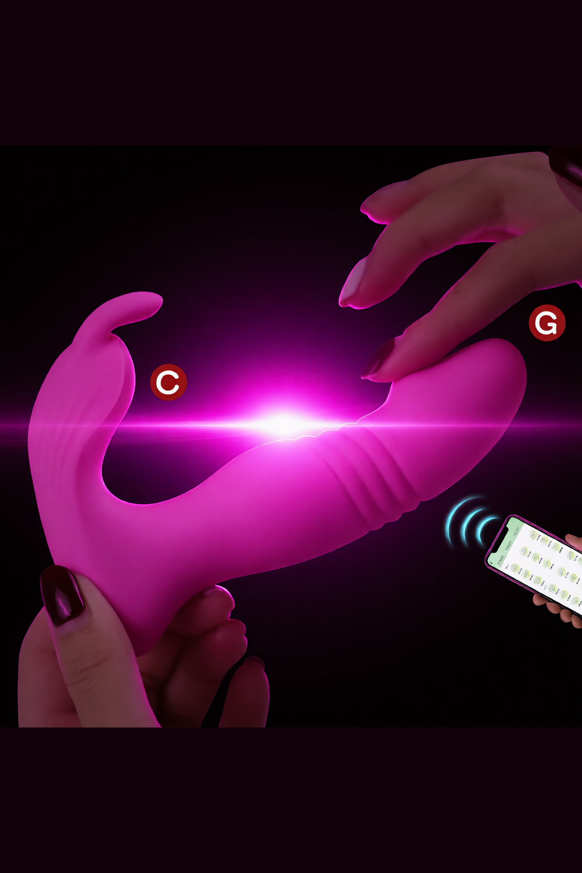 Uzaktan Kumandalı Telefon Kontrollü G Noktası Ve Klitoral Vibratör